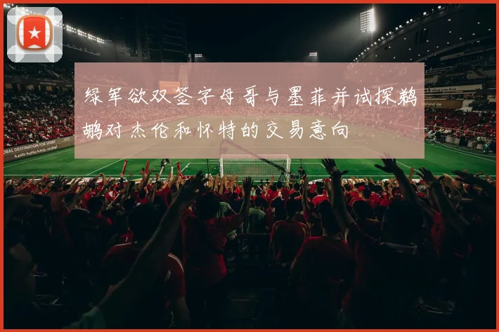 绿军欲双签字母哥与墨菲并试探鹈鹕对杰伦和怀特的交易意向